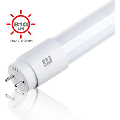 JUJU ORION91oficial - Pack X6 Tubo LED, T8 60cm 9w (=60w) 810lm Blanco Neutro 4000k 25000h sin Cebador (Conexión x2 Extremos) Foco Iluminación Aplique Lámpara, Oficina, Garaje - spaziOrion91 JUJU ORION91oficial - Pack X6 Tubo LED, T8 60cm 9w (=60w) 810lm Blanco Neutro 4000k 25000h sin Cebador (Conexión x2 Extremos) Foco Iluminación Aplique Lámpara, Oficina, Garaje - spaziOrion91