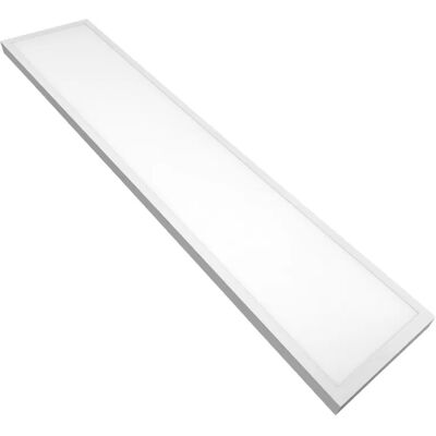 LED ATOMANT Kit Panel LED 120x30 cm 48W 5000 lúmenes, Color regulable CCT (blanco cálido, neutro y frío) con soporte de superficie blanco incluido, ideal para oficinas, cocinas, pasillos o comercios, LED ATOMANT Kit Panel LED 120x30 cm 48W 5000 lúmenes, Color regulable CCT (blanco cálido, neutro y frío) con soporte de superficie blanco incluido, ideal para oficinas, cocinas, pasillos o comercios,