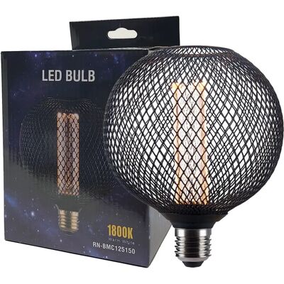 Ninguno FactorLed BOMBILLAS DECORATIVAS E27 4W, REGULABLE, LÁMPARA VINTAGE RETRO, BOMBILLA FILAMENTO LED AHUMADA, GLOBO G125, LUZ CÁLIDA, ILUMINACIÓN ESPECIAL HOGAR Y NEGOCIOS Ninguno FactorLed BOMBILLAS DECORATIVAS E27 4W, REGULABLE, LÁMPARA VINTAGE RETRO, BOMBILLA FILAMENTO LED AHUMADA, GLOBO G125, LUZ CÁLIDA, ILUMINACIÓN ESPECIAL HOGAR Y NEGOCIOS