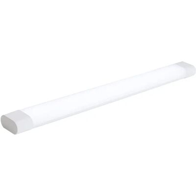 Ninguno ALPINALUZ Luminaria Lineal LED 18W 60cm 6000K Blanco Frío, diseño compacto, pantalla blanca y apertura de luz de 180° Ninguno ALPINALUZ Luminaria Lineal LED 18W 60cm 6000K Blanco Frío, diseño compacto, pantalla blanca y apertura de luz de 180°