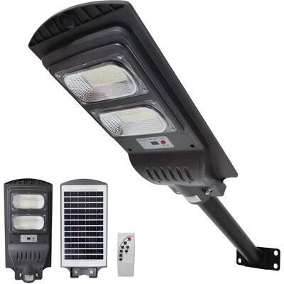 LED ATOMANT Farola Solar Exterior LED 100W, Blanco frio, IP65, con Sensor de Movimiento y Mando a Distancia, Farolas LED Exterior Solares para Jardín, Calle y Patio, Iluminación Solar de Alta LED ATOMANT Farola Solar Exterior LED 100W, Blanco frio, IP65, con Sensor de Movimiento y Mando a Distancia, Farolas LED Exterior Solares para Jardín, Calle y Patio, Iluminación Solar de Alta