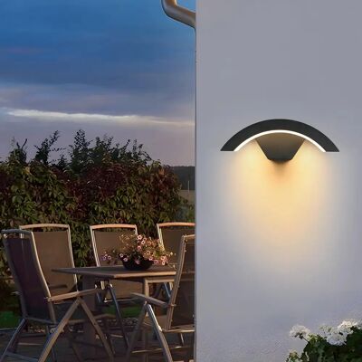 Marca Modelo - Lámpara de Pared Blanca Cálida para Terraza Marca Modelo - Lámpara de Pared Blanca Cálida para Terraza
