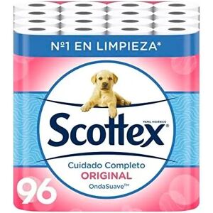 Papel higiénico Scottex Ondasuave PACK 96 rollos Papel higiénico Scottex Ondasuave PACK 96 rollos