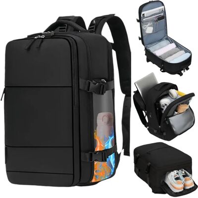 Ninguno Mochila para Portátil con Conector USB integrado,48L,Mochilas en 2 Colores con Agarre de Mano para Viaje Múltiples Bolsillos (2210 1688 5188 266 026 888 666 0369) Ninguno Mochila para Portátil con Conector USB integrado,48L,Mochilas en 2 Colores con Agarre de Mano para Viaje Múltiples Bolsillos (2210 1688 5188 266 026 888 666 0369)