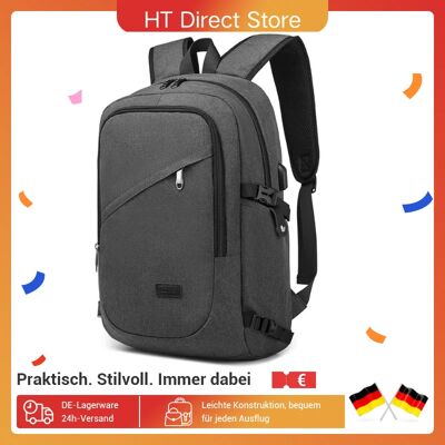 Kono-mochila antirrobo para ordenador portátil de hasta 15,6 pulgadas, diseño de seguridad para viaje, trabajo y negocios Kono-mochila antirrobo para ordenador portátil de hasta 15,6 pulgadas, diseño de seguridad para viaje, trabajo y negocios
