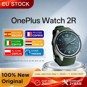Reloj inteligente Oneplus Watch 2r Gris Gunmetal GPS 5 Atm IP68 Bluetooth Reloj inteligente Oneplus Watch 2r Gris Gunmetal GPS 5 Atm IP68 Bluetooth