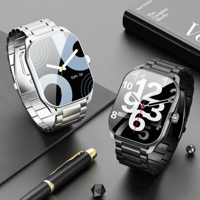 Karchilor 2024 relojes inteligentes para hombres pantalla curva de 2,01 pulgadas llamada Bluetooth IP68 deportes y fitness reloj inteligente resistente al agua Karchilor 2024 relojes inteligentes para hombres pantalla curva de 2,01 pulgadas llamada Bluetooth IP68 deportes y fitness reloj inteligente resistente al agua