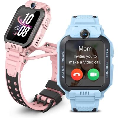 NONE imoo Z7 reloj inteligente para niños, con GPS con SIM, reloj inteligente para niños 4G con video HD y llamada de voz, resistencia al agua IPX8 para la natación NONE imoo Z7 reloj inteligente para niños, con GPS con SIM, reloj inteligente para niños 4G con video HD y llamada de voz, resistencia al agua IPX8 para la natación