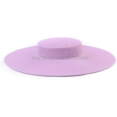 Artipistilos Base para Tocado Canotier con Gomas de Sujeción Laterales Artipistilos Base para Tocado Canotier con Gomas de Sujeción Laterales