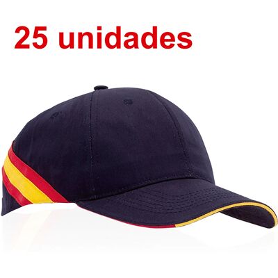 Ninguno Gorra España 6 paneles mujer u hombre. Bandera nacional. España. Imagina Ninguno Gorra España 6 paneles mujer u hombre. Bandera nacional. España. Imagina