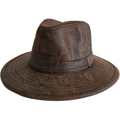 Ninguno Kebedo Moda Sombrero Cowboy Vaquero de ala ancha Envejecido Western Disfraz Indiana Jones Vintage Gorro para el Sol Sintético Marrón Talla única Hombre Mujer Adulto 58-59CM Ninguno Kebedo Moda Sombrero Cowboy Vaquero de ala ancha Envejecido Western Disfraz Indiana Jones Vintage Gorro para el Sol Sintético Marrón Talla única Hombre Mujer Adulto 58-59CM