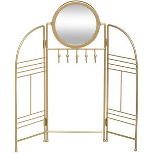 Ninguno Atmosphera Portajoyas de Metal con Espejo - Almacenamiento de Joyas para Guardar Joyas de Mujer Ninguno Atmosphera Portajoyas de Metal con Espejo - Almacenamiento de Joyas para Guardar Joyas de Mujer