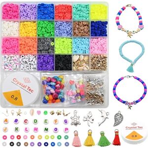 Ninguno Cuentas de Colores Abalorios para Hacer Pulseras, Collar,4600pcs Espaciadores de Arcilla Bolas de Colores para Bisutería,20 Colores de cuentas planas in Cuentas para Pulseras, DIY Pulseras Collares, Ninguno Cuentas de Colores Abalorios para Hacer Pulseras, Collar,4600pcs Espaciadores de Arcilla Bolas de Colores para Bisutería,20 Colores de cuentas planas in Cuentas para Pulseras, DIY Pulseras Collares,