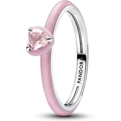 Anillo Pandora Corazón Chakra Rosa Anillo Pandora Corazón Chakra Rosa