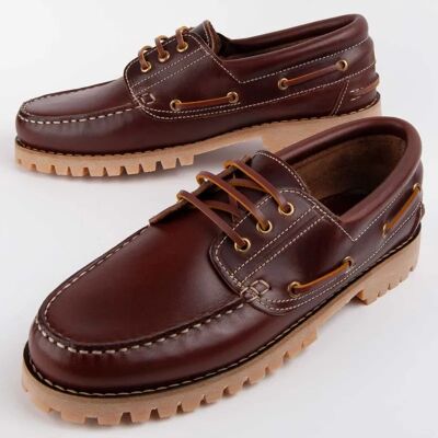 Náutico De Piel Para Hombre. Purapiel Pullnauc 103059 Náutico De Piel Para Hombre. Purapiel Pullnauc 103059
