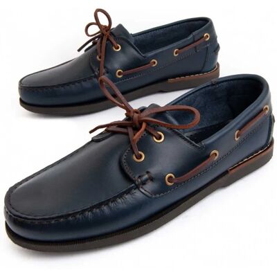 Purapiel Puranautic4 Azul - Zapatos náuticos Purapiel Puranautic4 Azul - Zapatos náuticos