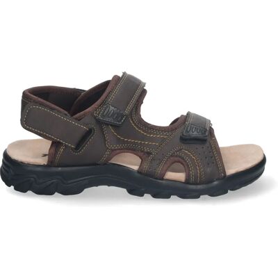 Ninguno PuntoSalao Sandalias planas para hombre cómoda abiertas color marrón TZCN2201 Ninguno PuntoSalao Sandalias planas para hombre cómoda abiertas color marrón TZCN2201
