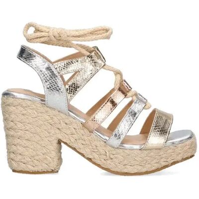 SANDALIA TIRAS TACÓN ALTO ETIKA LAS DORADAS 30001 MUJER, MULTI ORO SANDALIA TIRAS TACÓN ALTO ETIKA LAS DORADAS 30001 MUJER, MULTI ORO