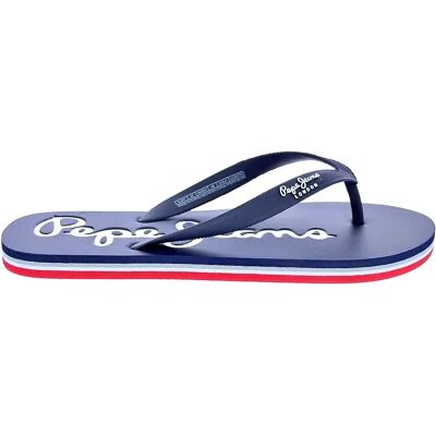 Pepe Jeans Hombre Chanclas modelo Bay Beach Basic Azul Pepe Jeans Hombre Chanclas modelo Bay Beach Basic Azul