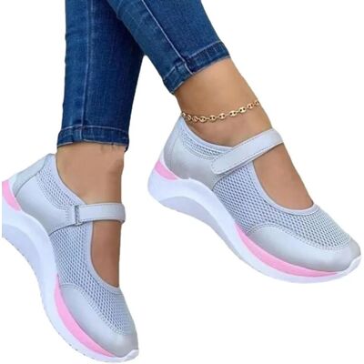 Ninguno SP Sandalias de Verano con punta Redonda de DOT con Velcro y Suela Gruesa para Mujer, sandalias Romanas de Malla de gran tamaño. Ninguno SP Sandalias de Verano con punta Redonda de DOT con Velcro y Suela Gruesa para Mujer, sandalias Romanas de Malla de gran tamaño.