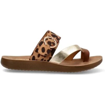 SANDALIA HEBILLA ETIKA 10128 KATSIKI 02, MUJER LEOPARDO SANDALIA HEBILLA ETIKA 10128 KATSIKI 02, MUJER LEOPARDO