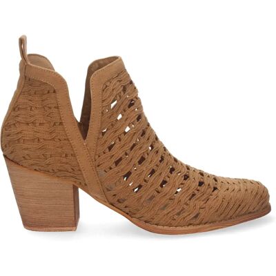 Ninguno PuntoSalao Botines estilo calado para mujer color camel cómodos y elegantes YZ21-71 botines calados Ninguno PuntoSalao Botines estilo calado para mujer color camel cómodos y elegantes YZ21-71 botines calados