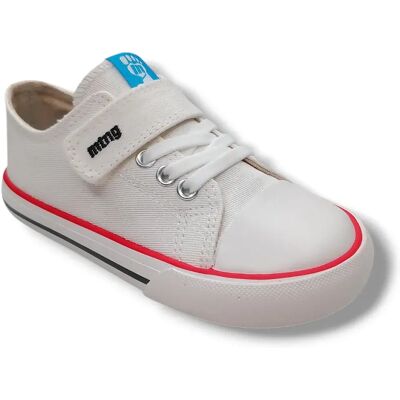 Ninguno Mustang Zapatilla Lona Sneakers Barefoot Niña 49065 BLANCO calzado niños Summer ROYALE CORDONETS Ninguno Mustang Zapatilla Lona Sneakers Barefoot Niña 49065 BLANCO calzado niños Summer ROYALE CORDONETS