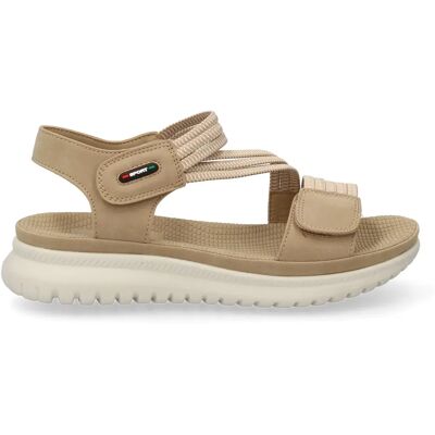 Ninguno PuntoSalao Sandalias planas cómodas para mujer color kaki 23K1688 Ninguno PuntoSalao Sandalias planas cómodas para mujer color kaki 23K1688