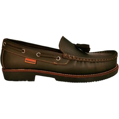 Ninguno RIVERTY Nauticos Apache de Piel con Borla para Hombre Ninguno RIVERTY Nauticos Apache de Piel con Borla para Hombre