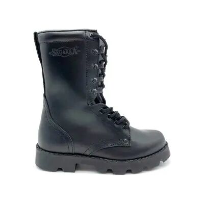 3001 Bota Militar Paraka Negro Segarra – Bota Táctica Vintage, Resistente y Cómoda para Uniformidad, Motoristas y Tiempo Libre 3001 Bota Militar Paraka Negro Segarra – Bota Táctica Vintage, Resistente y Cómoda para Uniformidad, Motoristas y Tiempo Libre