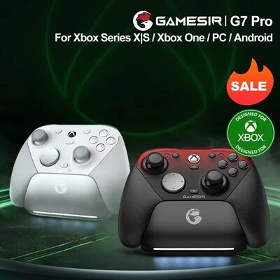 GameSir G7 Pro Mando Control de Juego con Licencia Oficial de Xbox, Control Alámbrico para Xbox, Gamepad Inalámbrico para PC, Android y Móviles GameSir G7 Pro Mando Control de Juego con Licencia Oficial de Xbox, Control Alámbrico para Xbox, Gamepad Inalámbrico para PC, Android y Móviles