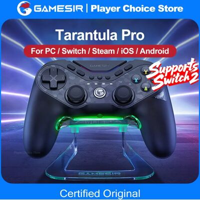 Control GameSir Tarantula Pro para PC, Nintendo Switch 2, Android, iOS, con Joysticks TMR Hall, NFC, Giroscopio de 6 Ejes Control GameSir Tarantula Pro para PC, Nintendo Switch 2, Android, iOS, con Joysticks TMR Hall, NFC, Giroscopio de 6 Ejes