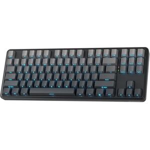 Redragon K707 PRO GB 80% junta RGB Gaming 3 modos inalámbrico TKL Teclado mecánico de amortiguación de ruido intercambiable en caliente, interruptor Mambo de menta Redragon K707 PRO GB 80% junta RGB Gaming 3 modos inalámbrico TKL Teclado mecánico de amortiguación de ruido intercambiable en caliente, interruptor Mambo de menta