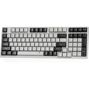 Redragon BK7114 ordenador inalámbrico BT de perfil bajo 2,4G 98 teclas delgada PC de oficina mecanismo de tijeras teclado táctil silencioso Redragon BK7114 ordenador inalámbrico BT de perfil bajo 2,4G 98 teclas delgada PC de oficina mecanismo de tijeras teclado táctil silencioso