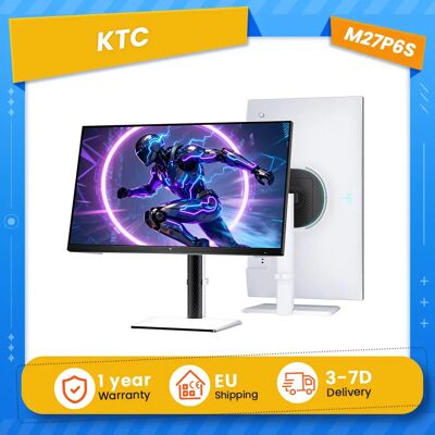 Monitor para Juegos KTC M27P6S de 27 Pulgadas, 3840x2160 UHD, 160Hz, Modo Dual, 1920x1080 FHD, 320Hz, 2304 Zonas de Atenuación Local, Pantalla 4K para Esports para PC y Consola Monitor para Juegos KTC M27P6S de 27 Pulgadas, 3840x2160 UHD, 160Hz, Modo Dual, 1920x1080 FHD, 320Hz, 2304 Zonas de Atenuación Local, Pantalla 4K para Esports para PC y Consola