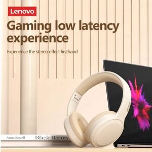Lenovo auriculares inalámbricos TH30 originales, cascos por encima de la oreja, plegables, con Bluetooth, para deportes, juegos y música Lenovo auriculares inalámbricos TH30 originales, cascos por encima de la oreja, plegables, con Bluetooth, para deportes, juegos y música
