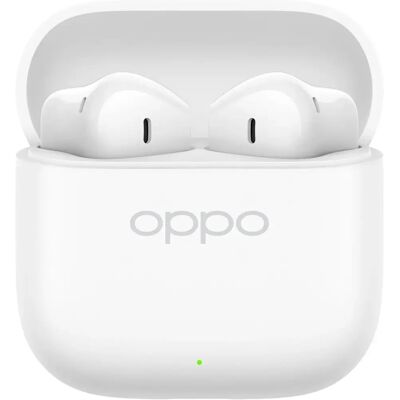 NONE Auriculares - OPPO Enco Buds3, Nergo, Blanco, inalámbricos Bluetooth 5.4, 48 h de batería, cancelación de Ruido por IA, diafragma 12,4 mm, IP55, Baja latencia 94 ms, Control táctil, Sonido 3D NONE Auriculares - OPPO Enco Buds3, Nergo, Blanco, inalámbricos Bluetooth 5.4, 48 h de batería, cancelación de Ruido por IA, diafragma 12,4 mm, IP55, Baja latencia 94 ms, Control táctil, Sonido 3D