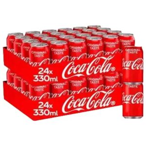 Coca Cola Cocacola normal ORIGINAL o ZERO caja de 48U 33cl, total 15.82L 2cajas Coca Cola Cocacola normal ORIGINAL o ZERO caja de 48U 33cl, total 15.82L 2cajas