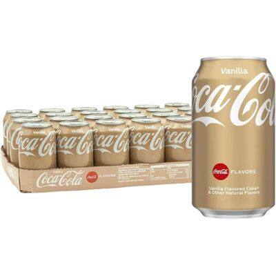 Coca-Cola - Coca Cola Vainilla, 330 ml, Pack of 24 Coca-Cola - Coca Cola Vainilla, 330 ml, Pack of 24
