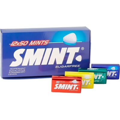 Ninguno Deliex - Smint Tin, Caramelo Smint Comprimido Sin Azúcar - 24 unidades de latas de 35 gr. (Total 840 gr.) (24, Variado) Ninguno Deliex - Smint Tin, Caramelo Smint Comprimido Sin Azúcar - 24 unidades de latas de 35 gr. (Total 840 gr.) (24, Variado)