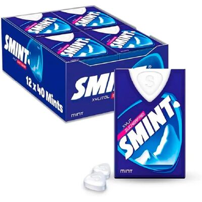 Ninguno Deliex - Smint Tabs Menta, Caramelo Comprimido Sin Azúcar - 12 o 24 cajitas de Caramelos Smint 8 gr. Ninguno Deliex - Smint Tabs Menta, Caramelo Comprimido Sin Azúcar - 12 o 24 cajitas de Caramelos Smint 8 gr.