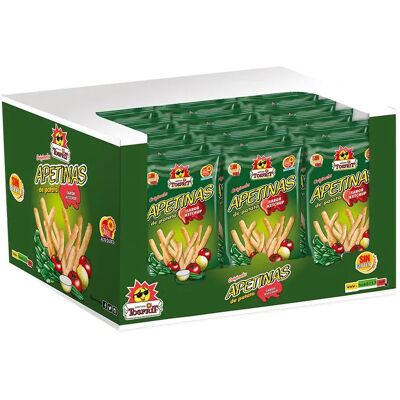 Tosfrit Aperitivos: Apetinas de Patata con Sabor Ketchup - Elige el tamaño - Sin gluten Tosfrit Aperitivos: Apetinas de Patata con Sabor Ketchup - Elige el tamaño - Sin gluten