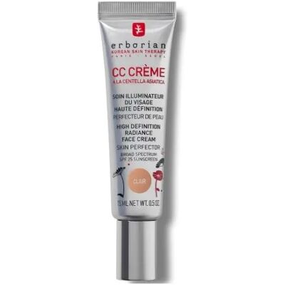Ninguno Erborian CC Crema Base Maquillaje Hidratante SPF25+ Tono Claro 15 ml Ninguno Erborian CC Crema Base Maquillaje Hidratante SPF25+ Tono Claro 15 ml
