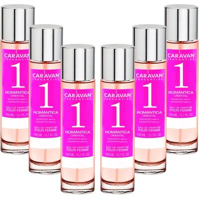 Caravan Fragancias 6x Perfume de Mujer Nº1 150 Ml Caravan Fragancias 6x Perfume de Mujer Nº1 150 Ml