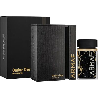 Armaf Ombre Dor Perfume Arabe 100% Original Unisex de 75 ml – Lujo Intenso con Esencia Oriental, Inspirado en la Magia Dorada del Medio Oriente Armaf Ombre Dor Perfume Arabe 100% Original Unisex de 75 ml – Lujo Intenso con Esencia Oriental, Inspirado en la Magia Dorada del Medio Oriente