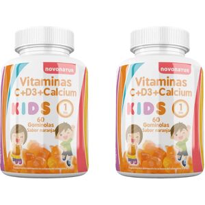 Novonatur Vitaminas Niños C+D+Calcio 2 Unidades - Refuerzo Inmunológico y Crecimiento Sano Novonatur Vitaminas Niños C+D+Calcio 2 Unidades - Refuerzo Inmunológico y Crecimiento Sano