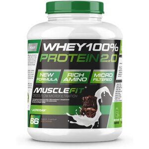 Whey 100% Protein 2000g - MuscleFit│MUSCLECULT Rincón Concentrado de Proteína para Creación de Músculo Whey 100% Protein 2000g - MuscleFit│MUSCLECULT Rincón Concentrado de Proteína para Creación de Músculo