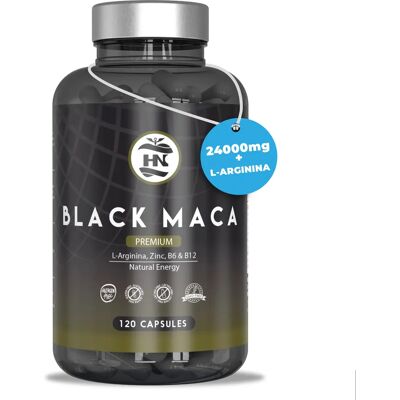 HN Black Maca L-Arginina - Suplemento dietético HN Black Maca L-Arginina - Suplemento dietético