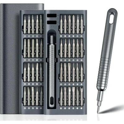 M2 TEC Juego de destornilladores de precisión, destornillador de gafas 31 en 1 / 51 en 1, kit de destornilladores pequeños, juego de destornilladores magnéticos para fijar relojes, cámaras, gafas, laptop. M2 TEC Juego de destornilladores de precisión, destornillador de gafas 31 en 1 / 51 en 1, kit de destornilladores pequeños, juego de destornilladores magnéticos para fijar relojes, cámaras, gafas, laptop.