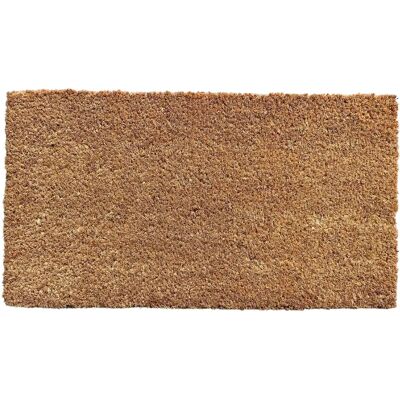 Ninguno SUELOSPORT - Felpudo de Coco Natural, Resistente y Antideslizante para Interior y Puerta Exterior de Hogar, Oficina, Puertas y Jardín, Liso sin dibujos Ninguno SUELOSPORT - Felpudo de Coco Natural, Resistente y Antideslizante para Interior y Puerta Exterior de Hogar, Oficina, Puertas y Jardín, Liso sin dibujos